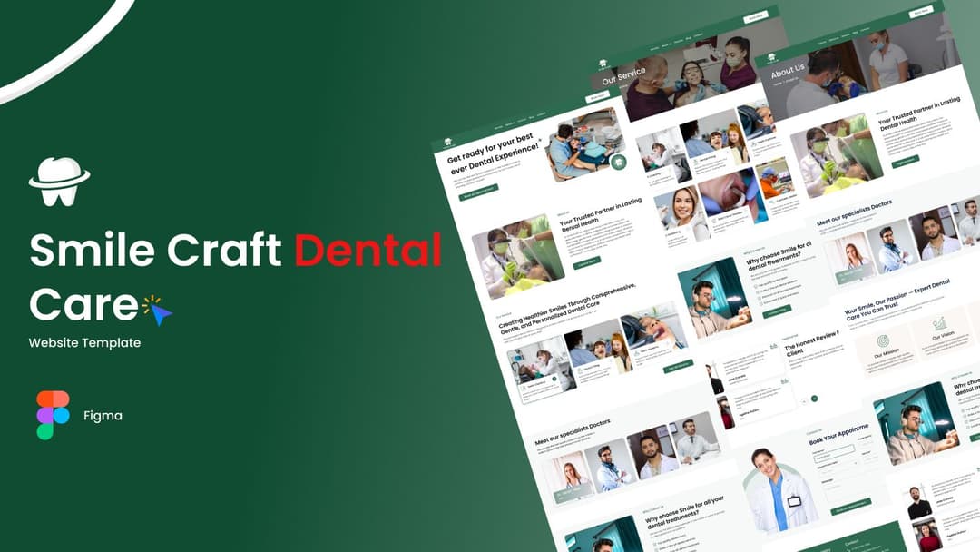 Smile Craft — Simplifying Dental Services with a User-Friendly Platform